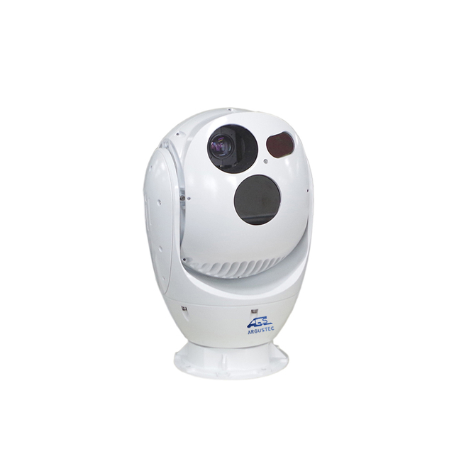Caméra thermique PTZ Caméra à longue portée d'imagerie thermique pour la défense des frontières