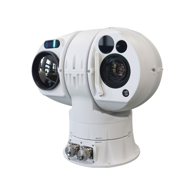 Caméra de surveillance marine EO/IR PTZ, détection d'oiseaux, radar aviaire 24h/24 et 7j/7