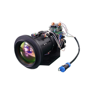 Caméra d'imagerie thermique professionnelle infrarouge à longue portée pour le système de surveillance de la sécurité aéroportuaire
